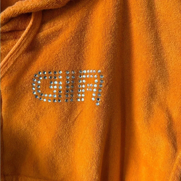 I AM GIA Tracksuit Set Burnt Orange Women’s Size XS/S Y2K - Picture 14 of 14